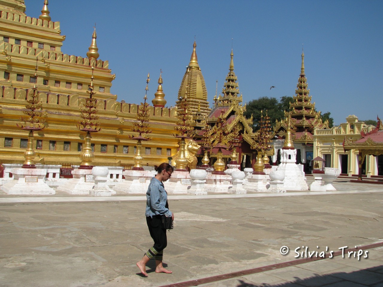 Silvia's Trips a Bagan, Myanmar