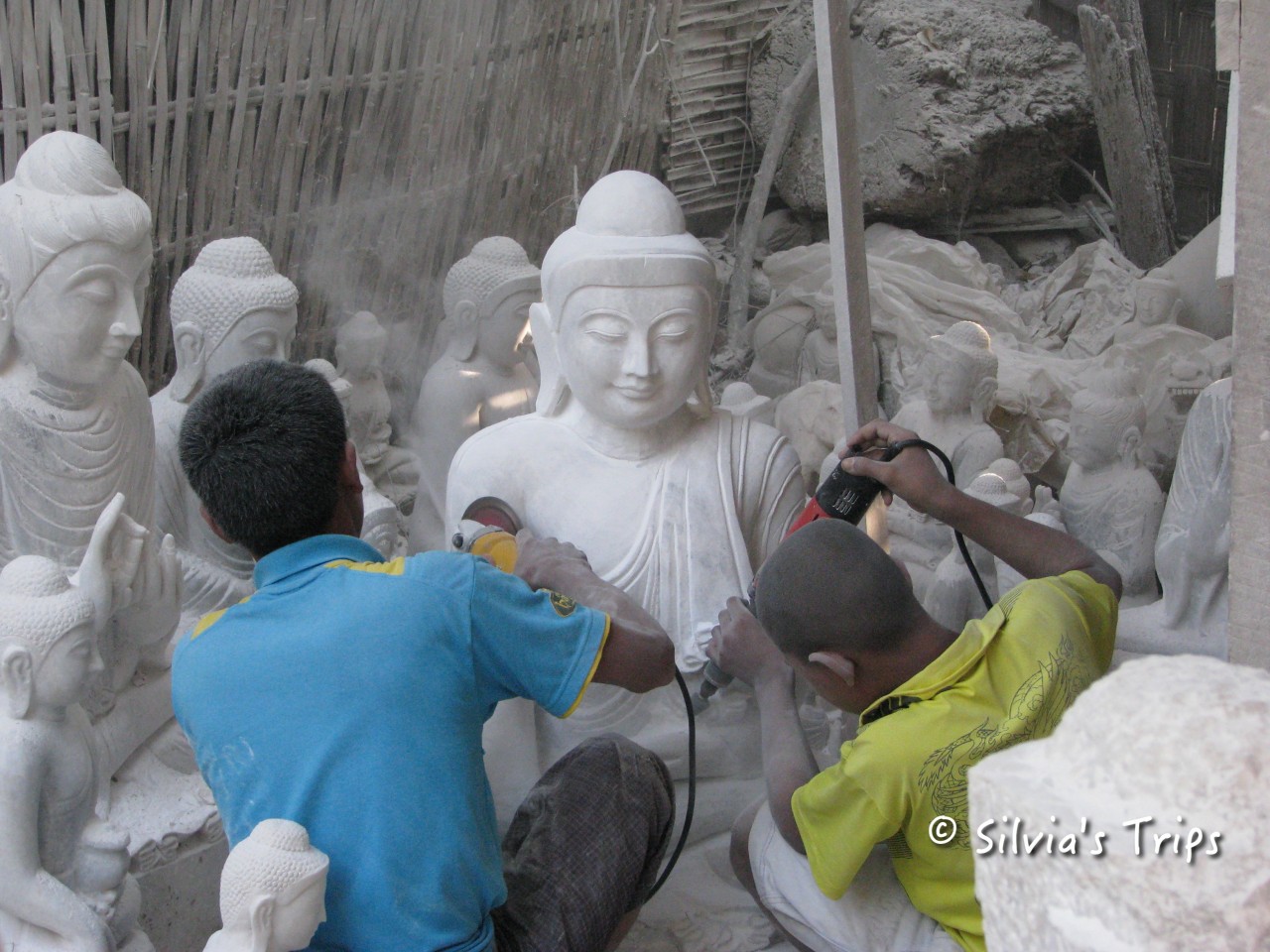 Silvia's Trips a Mandalay, Myanmar