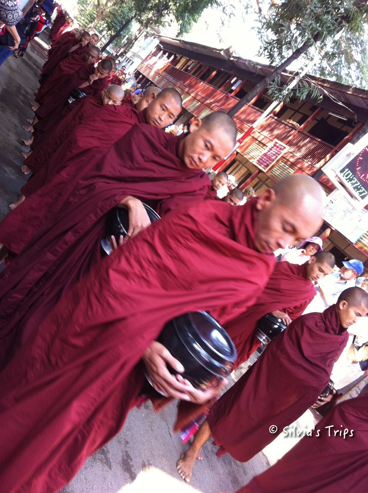 Silvia's Trips a Mandalay, Myanmar