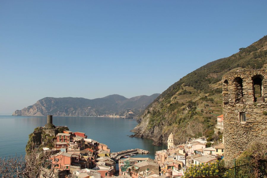 Silvia's Trips a casa, a Vernazza