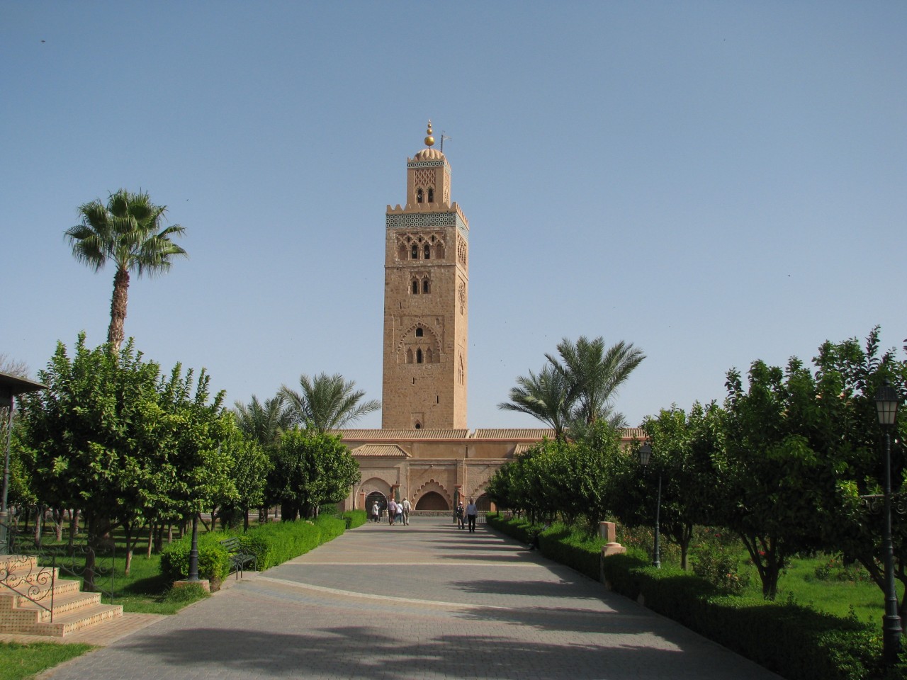 The Koutoubia minaret in Marrakech