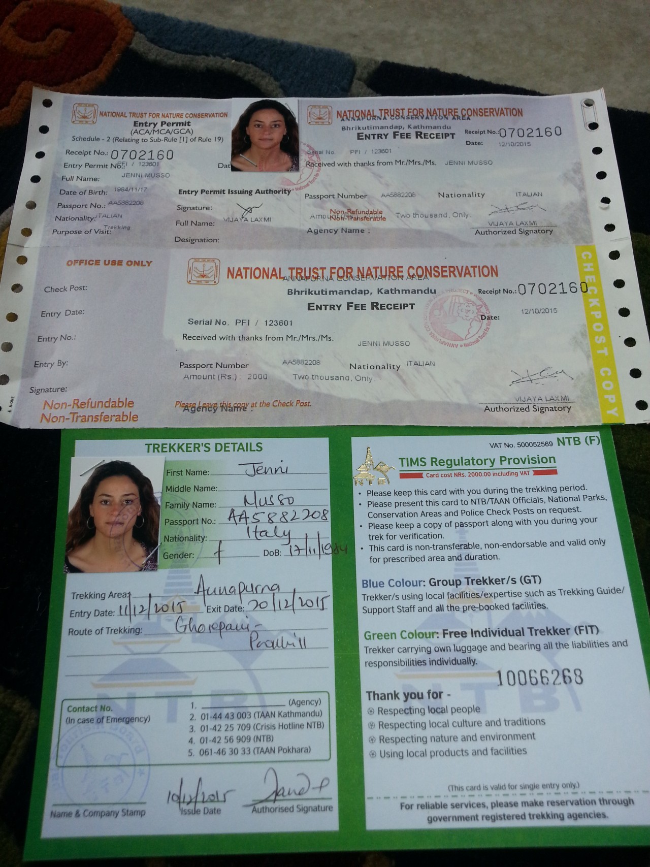 Una viaggiatrice in Nepal