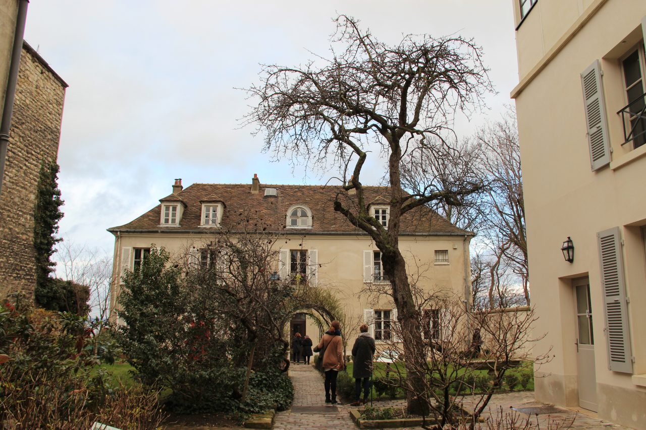 The gardens of the Musee de Montmartre and the vineyard