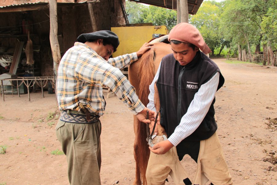 Riding with gauchos in northern Argentina