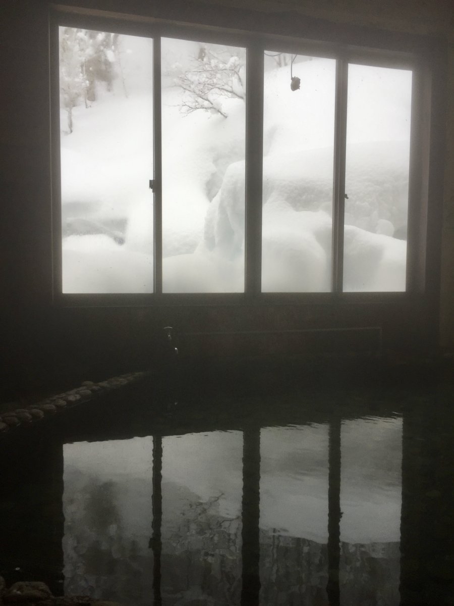 The Ganiba Onsen bath at Nyuto Onsen, northern Honshu