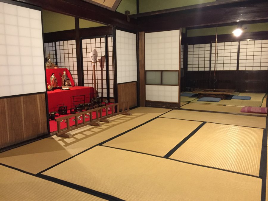 Interior of a samurai residence in Kakunodate