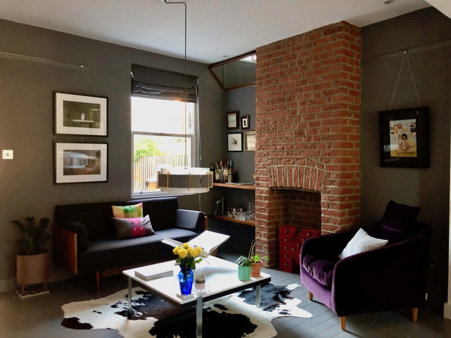 A Victorian terraced house on a quiet street in Bermondsey, London