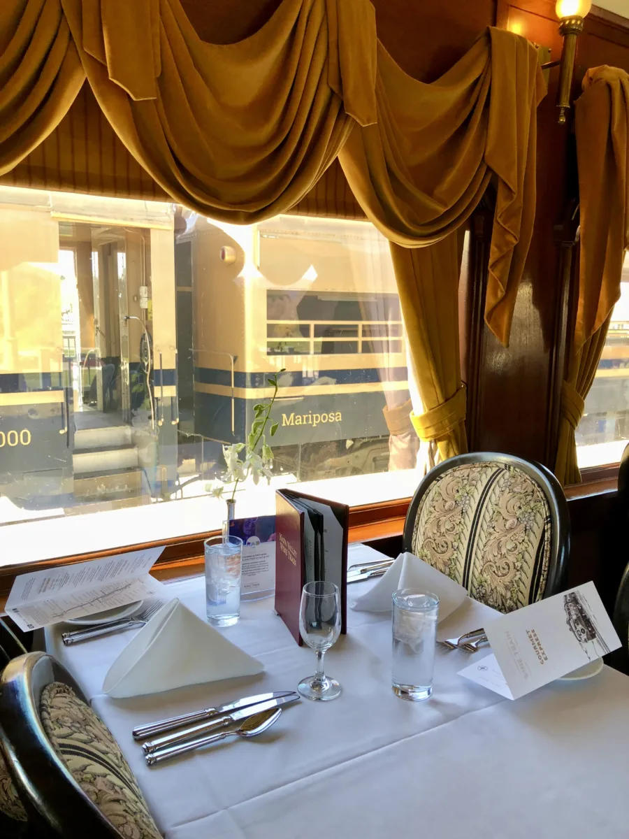 The Napa Valley Wine Train