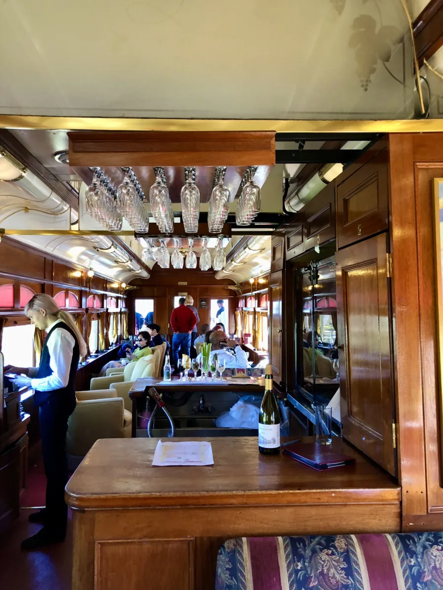 The Napa Valley Wine Train
