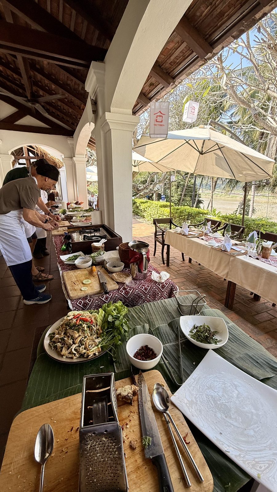 Cooking class in Luan Prabang